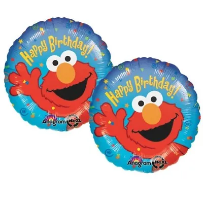 Elmo Baby Boy's / Girl's1st Birthday Balloons - Set Of 4- Sesame Street Party Ha • $10.99