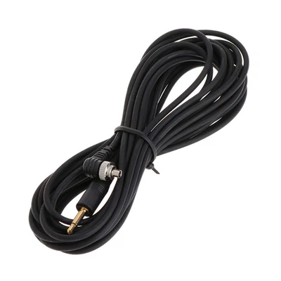 £7.66 • Buy 3.5mm Plug To Male Flash PC Sync Cord Cable Light Trigger For Studio Photography