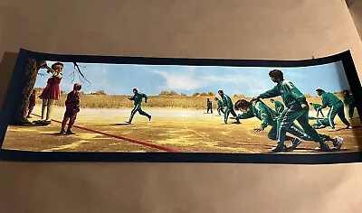 Squid Game Red Light Green Light Mark Englert Poster Print Bottleneck MINT • $24.99