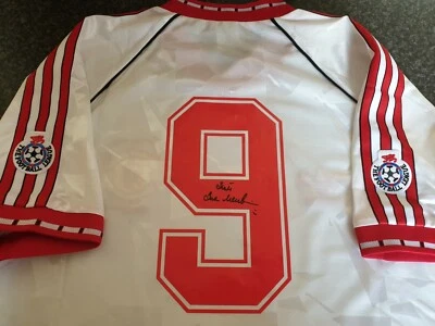 £125 • Buy Brian McClair Signed Man Utd 1991 ECWC Final Shirt **PRIVATE SIGNING**