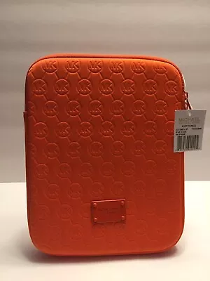 New With Tag Stylish Michael Kors Tangerine Orange Tablet Case Msrp $48.00 • $15.96