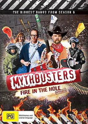 Mythbusters: Fire In The Hole - Special Interest / Science /Technology - NEW DVD • $13.95