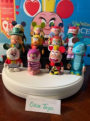 Disney 3 Vinylmation Alice In Wonderland Series Full Set *FREE SHIPPING* RARE! • $180