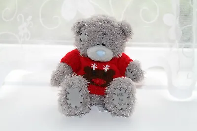 Me To You - Tatty Teddy Little Grey Bear With Removable Christmas Jumper • £19.99