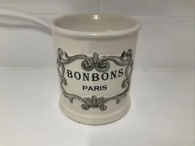 Yankee Candle ‘bonbons Paris’ Cream/grey Tart Or Wax Melt Electric Burner • £10