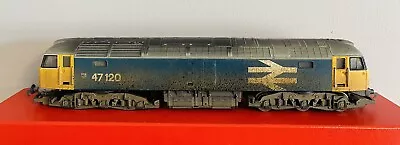 Hornby OO Gauge Class 47120 BR Large Logo Blue Weathered *Spares* • £24.95