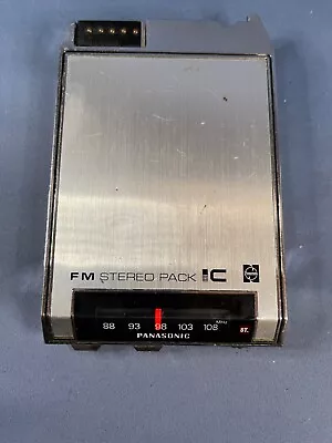 Panasonic FM Stereo Pack 8 Track Player CJ-81REU Japan - 4711 • $59