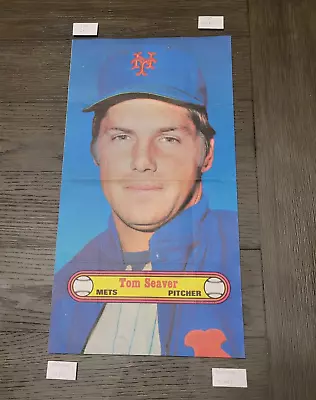 Rare Vintage 1972 Topps Poster Tom Seaver #13 New York Mets Great Condition NYM • $70