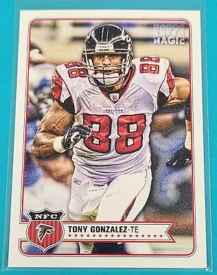 2012 Topps Magic #143 Tony Gonzalez Atlanta Falcons FOOTBALL Card U6 • $2.79