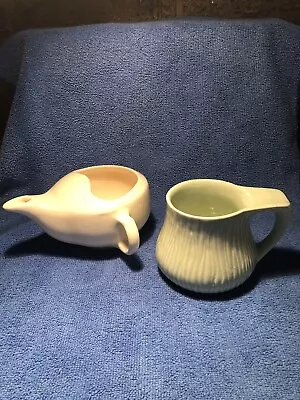 Vintage Shaving Mug Pale Green KSP England /  Invalid Feeder Australian • $25