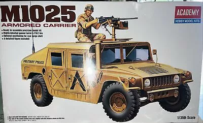 Academy 1350 1/35 Hummer M1025 Plastic Model Kit • $19.99