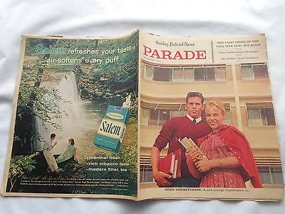 Parade Magazine-sunday Patriot-news-december 111960-coed Dormitories • $15