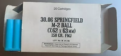  Unusual/hard To Find Sherwood International 30-06 M2 Ball  Ammo Box (Empty).  • $7.50