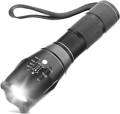 Super Bright Tactical Military LED Flashlight Flash Light 20000 Lumen 10000 LUX! • $7.99