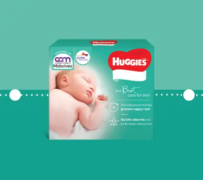 $79.99 • Buy Huggies Infant Nappies Size 2 4 - 8 Kg 200 Nappies Pack