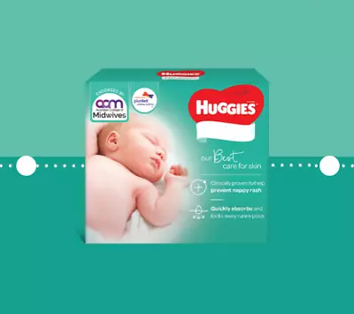 Huggies Infant Nappies Size 2 4 - 8 Kg 200 Nappies Pack • $79.99