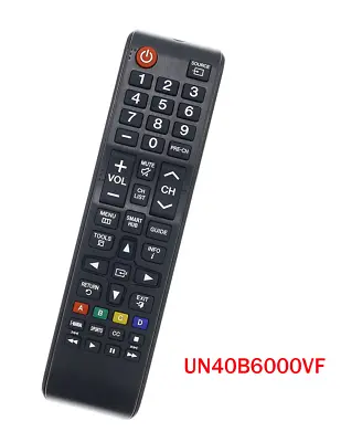 $9.99 • Buy Samsung Smart TV Replacement Remote Control Fit For UN40B6000VF