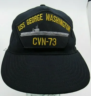 Uss George Washington Cvn-73 Navy Ship Hat U.s Militarl Cap Hat U.s.a  G3 • $11