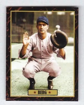 Moe Berg Boston Red Sox / Spy & WW2 Hero / MC Ultimate / FREE SHIP / NM+ • $9.95