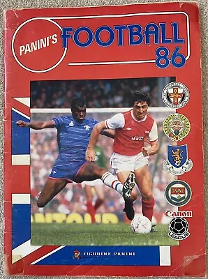 Panini Football 86 Complete Sticker Album Football League • £140