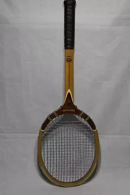 Vintage Davis Imperial Wood Tennis Racquet With Press 4 5/8 M • $29