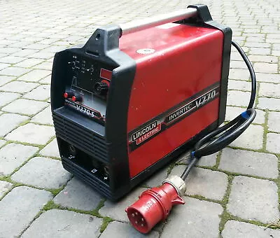 £899 • Buy Lincoln V270 S Inverter Power Source Tig/Arc Welding 270amp 3 Phase Welder