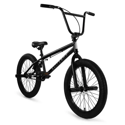 Elite 20  BMX Stealth Bicycle Freestyle Bike 1 Piece Crank BLACK • $269