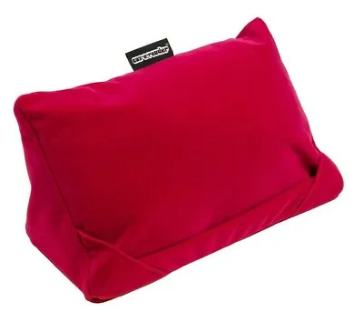 Tablet Pillow Pink Velvet I-Pad Cushion Kindle Stand I-Pad Holder • £17.95