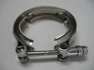 $13.99 • Buy 2.75  Inch Turbo Exhaust Down Pipe Stainless #304 V-Band V Band Vband Clamp 