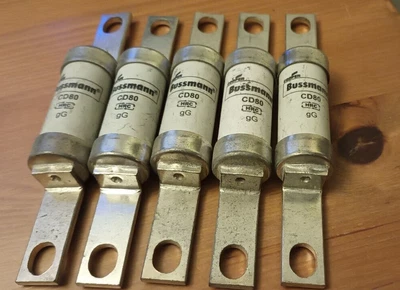 £5 • Buy Bussmann - Cd80 Fuse Bs88 80a 550vac