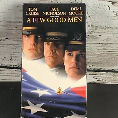 A Few Good Men (VHS 1993) Tom Cruise Jack Nicholson Demi Moore Kevin Bacon • $4.49