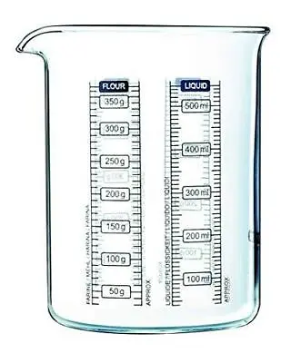 £10.99 • Buy Pyrex 500 Ml Kitchen Lab Measure And Mix Beaker Multicolour Glass Measuring Jug