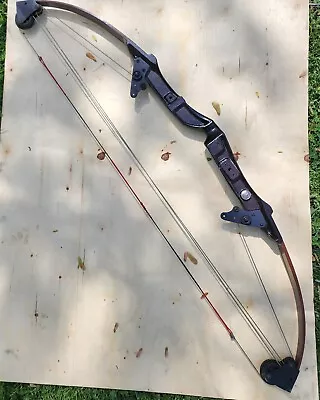 Vintage Archery Compound Bow Bear Whitetail Hunter String Strength 39” LH Left • $40