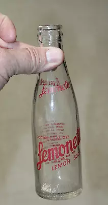 Mccomb Miss Lemonette Lemon Soda Bottle 6 Oz • $24.99