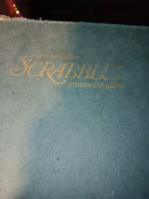 Vintage 1977 Scrabble Deluxe Edition Turntable Selchow & Righter - Used • $28.99