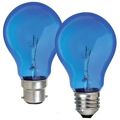 2 X Craftlight 60w 100w GLS Blue Light Bulb For Natural Daylight In B22 Or E27 • £6.99
