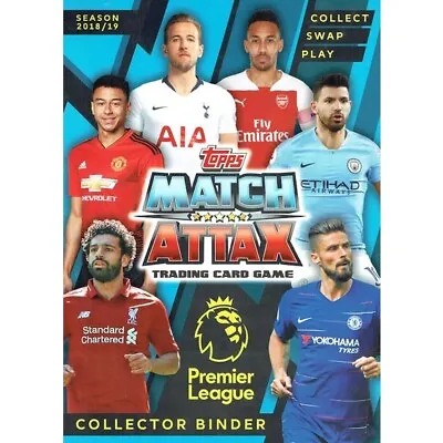 Match Attax 2018/19 18/19 Premier League #1-360 And Extra Cards Free Delivery • £1.49