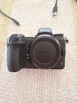 Nikon Z7 45.7MP Mirrorless Digital Camera (Body Only -Black)  Great Shape • $1250
