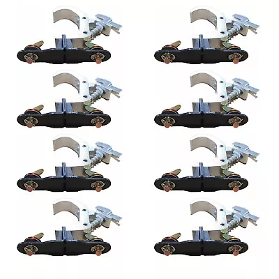 Stage Light Clamps Hook Foldable Infinite Rotation For DJ Stage Lights 8pcs Pack • $176