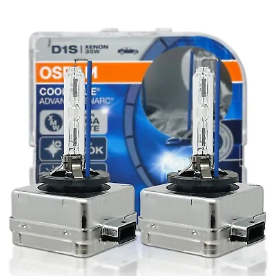 D1S Osram 66140CBA Cool Blue Advance HID Up To 6000K Headlight Bulbs | Pack Of 2 • $168.99