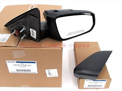 2010-2012 Ford Mustang RH Right Passenger Side View Mirror & Skull Cover Cap OEM • $156.88