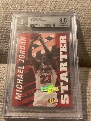 Michael Jordan 1997 Ultra Ultrabilities #1 Bgs 8.5 • $72