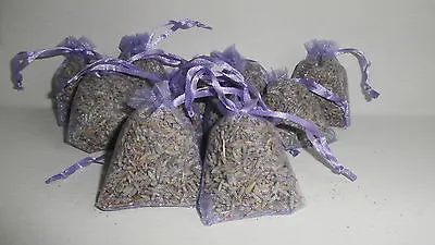 15 X Dried Lavender Bags Favours Calming Scent Sleep Aid Moth Repellent • £4.29