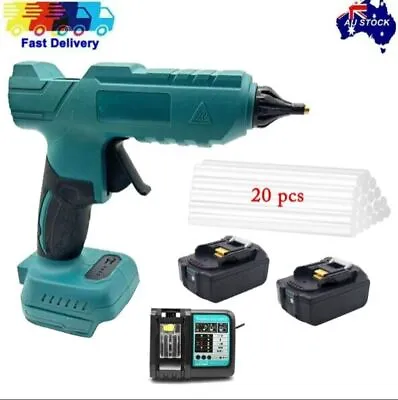 Cordless Hot Melt Glue Gun Repair DIY Tool + 20Pcs Sticks For Makita 18V Battery • $26.02