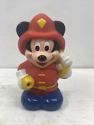 Arco Walt Disney Company Rubber Firemen Mickey Mouse Figure Water Squirter • $3.99