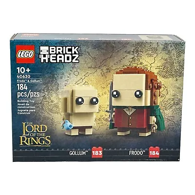 LEGO BrickHeadz (40630) Frodo & Gollum - Lord Of The Rings NIB NEW MINT BOX • $29.99