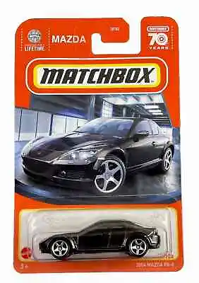 Matchbox 2004 Mazda RX-8 BLACK 49/100  2023 • $9.90