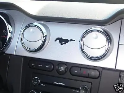 Ford Mustang Interior Dash Accent Decal Pony Vent Logo • $10.46