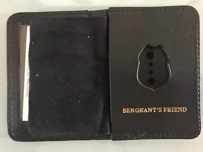 £14.42 • Buy New York City Sergeants  Friend Mini Shield  Wallet And ID Holder