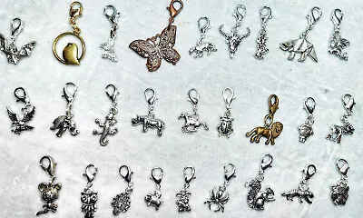 Animal Clip Charms For Backpack Purse Zipper Origami Keychain Stocking Stuffers • $2.88